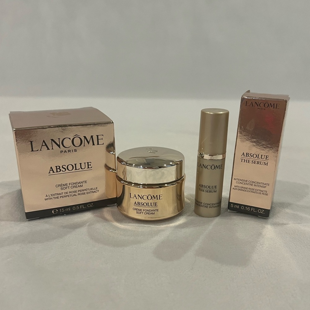 Lancôme NIB Absolue Soft Cream + The Serum